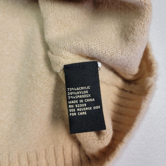 dg2 by diane gilman Cozy Knit Sweater Black And Cream Size 2X - Picture 7 of 7